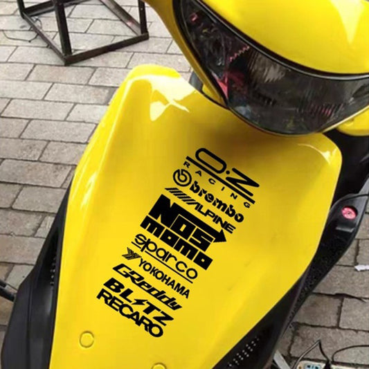 MAXI Reflective Car Sticker Side Door Body 10-piece Combination