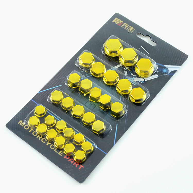 MAXI Cache écrou Motorcycle Modification Accessories Head Screw Cover Decoration Scooter Screw Hat