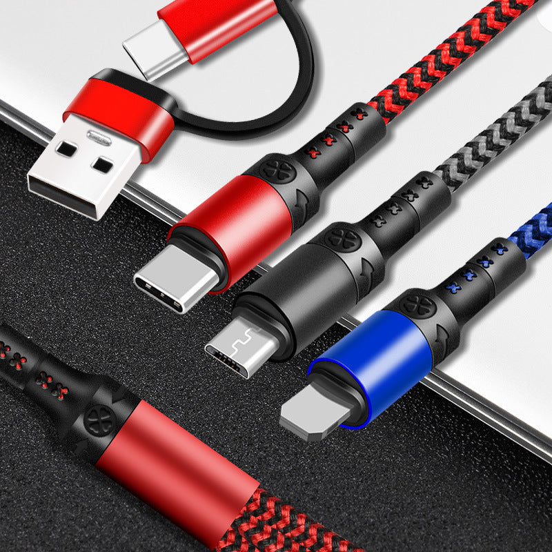MAXI Câble de chargement cinq-en-un à charge rapide, Câble de chargement pour smartphone