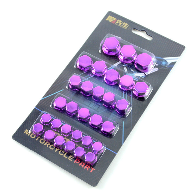 MAXI Cache écrou Motorcycle Modification Accessories Head Screw Cover Decoration Scooter Screw Hat