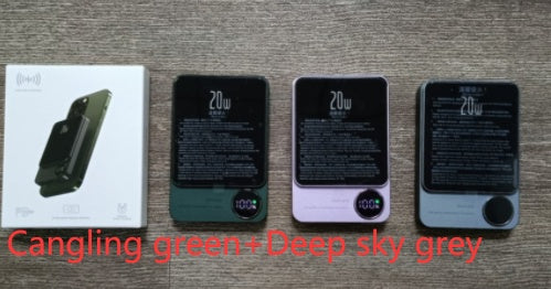 MAXI Powerbank Magnetic Wireless Power Bank, Charger External Auxiliary Battery