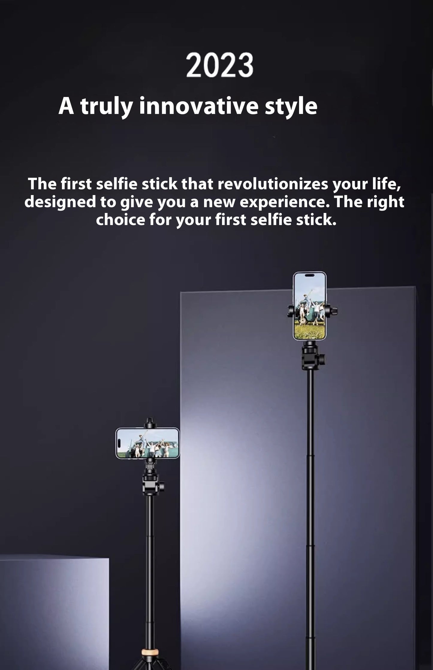 MAXI Selfie Stick Mini Portable Tripod