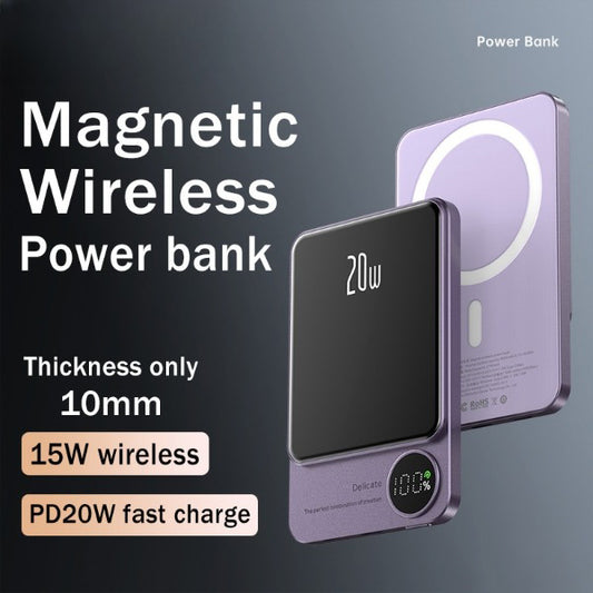 MAXI Powerbank Magnetic Wireless Power Bank, Charger External Auxiliary Battery