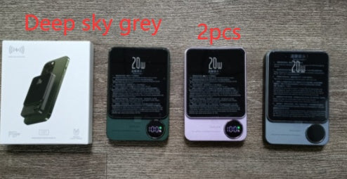 MAXI Powerbank Magnetic Wireless Power Bank, Charger External Auxiliary Battery